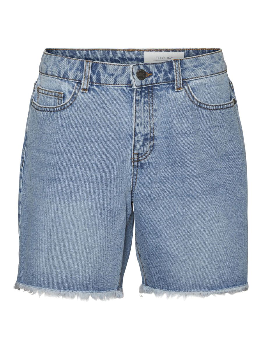 Noisy May NORMAL WAISTED FRILL DENIM SHORTS