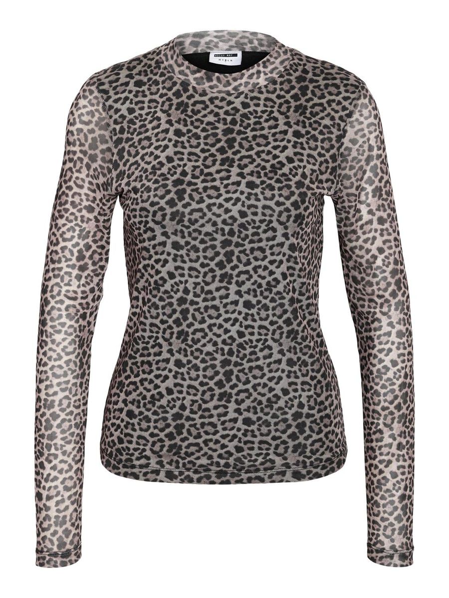 Noisy May HIGH NECK MESH TOP