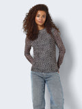 Noisy May HIGH NECK MESH TOP