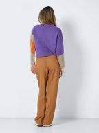 Noisy May MULTI-COLOURED KNITTED PULLOVER
