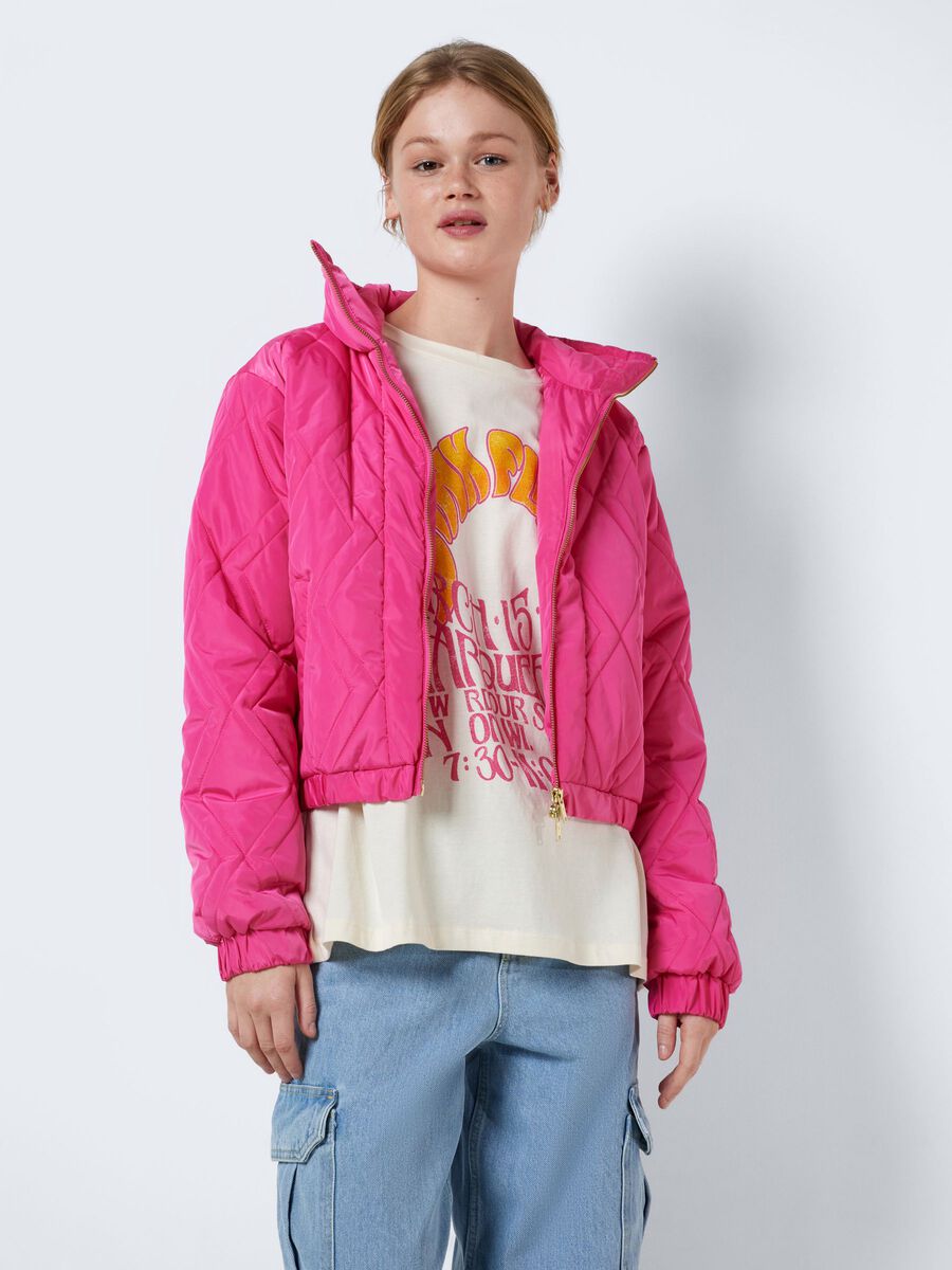 Noisy May SHORT QUILTED JACKET