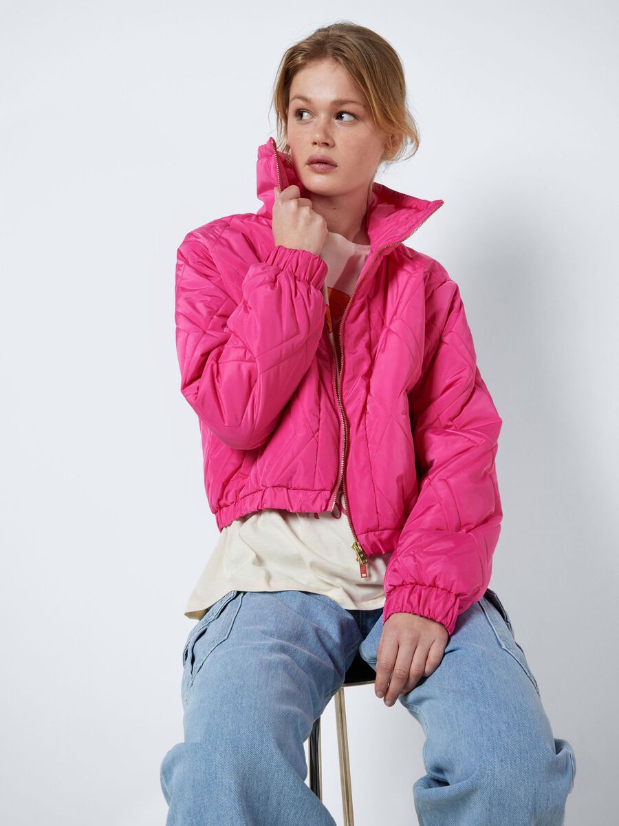 Noisy May SHORT QUILTED JACKET