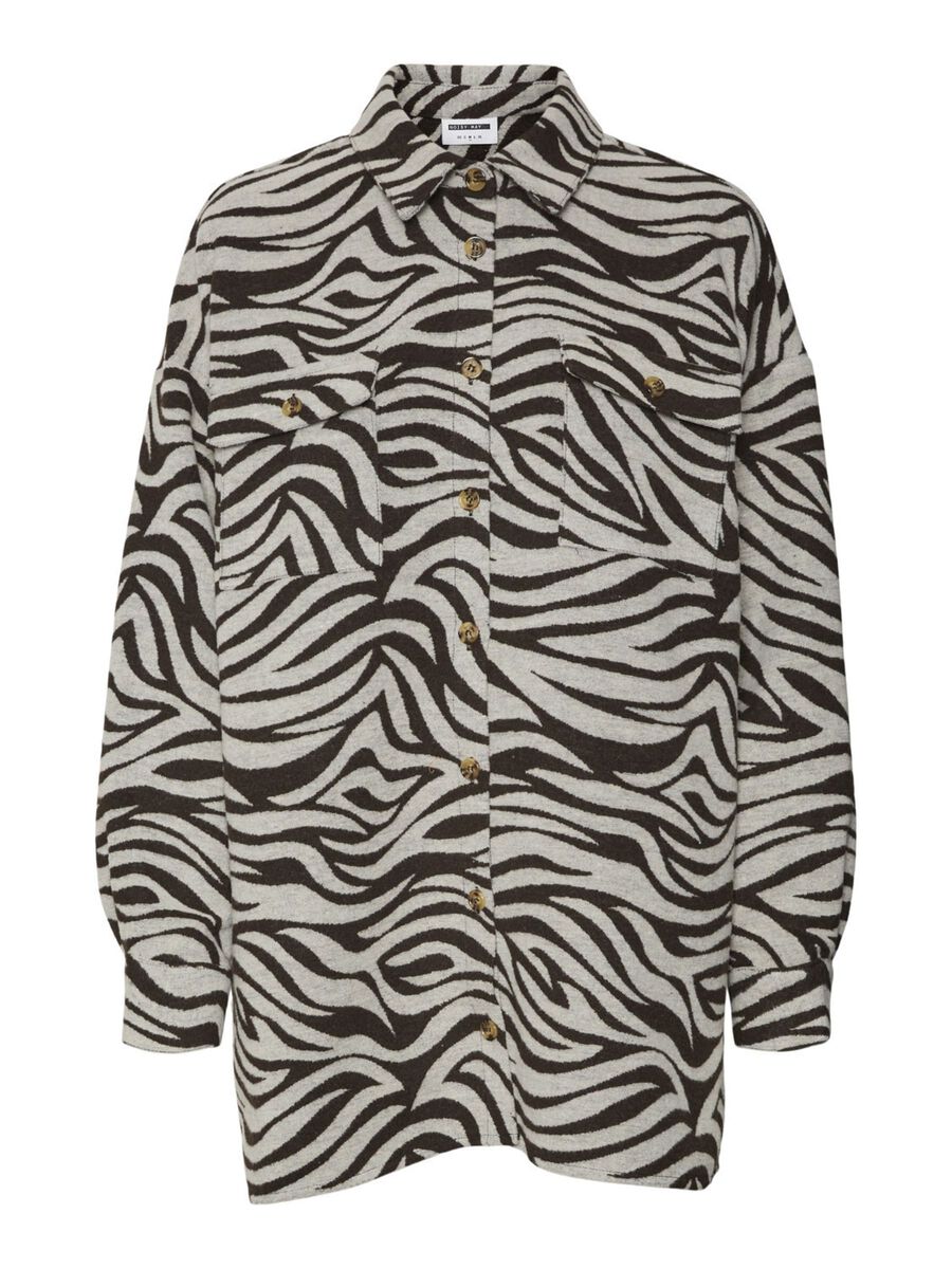 Noisy May LOOSE FIT ZEBRA SHIRT