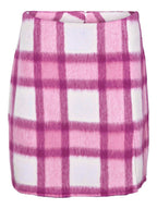 Noisy May CHEQUERED MINI SKIRT