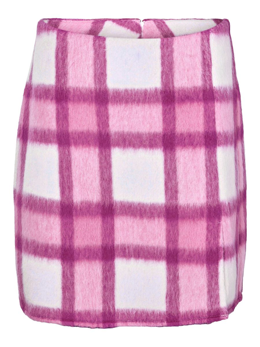 Noisy May CHEQUERED MINI SKIRT