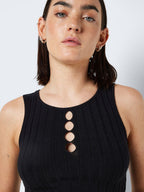 Noisy May SLEEVELESS CUT-OUT TOP