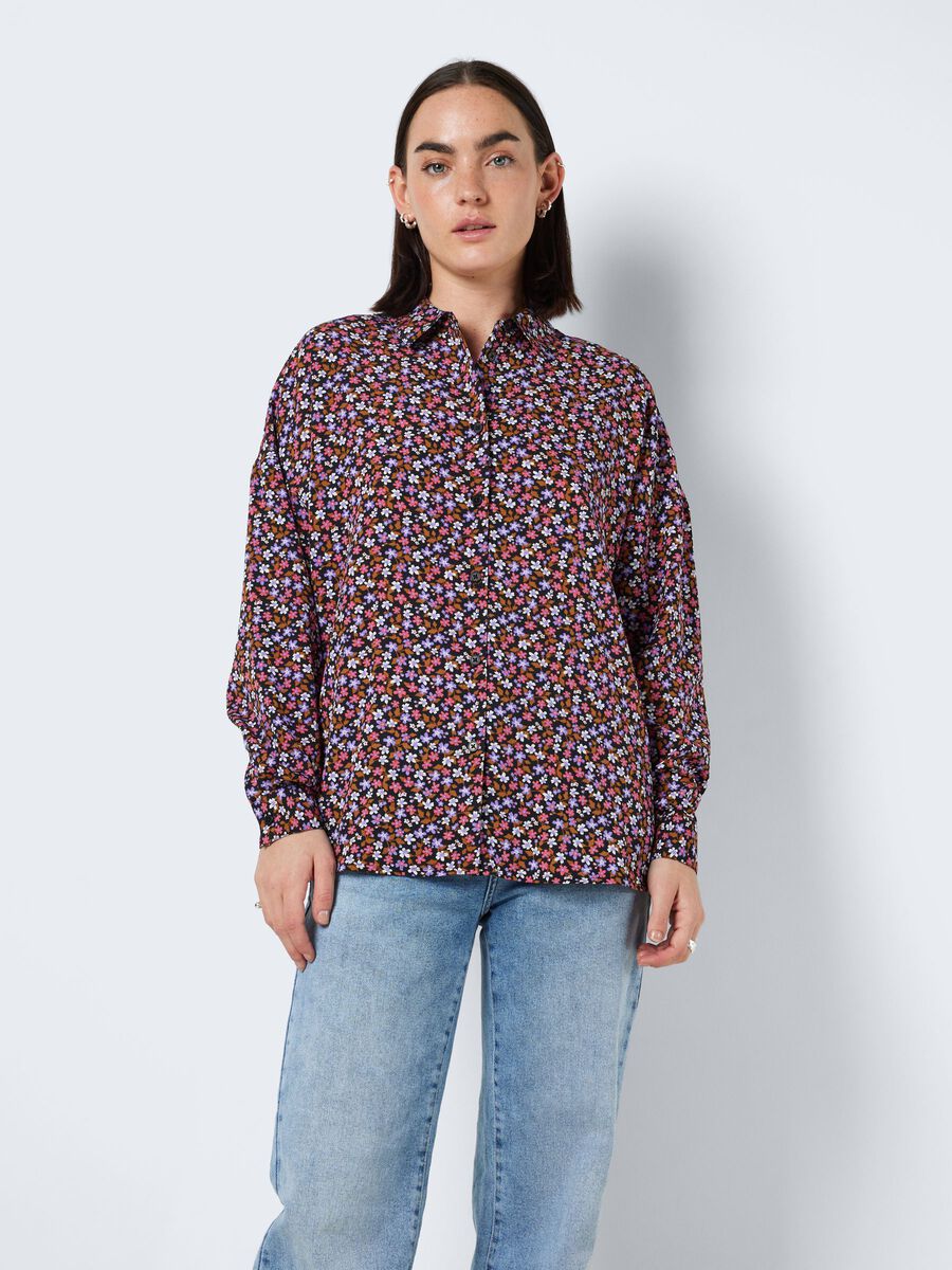 Noisy May FLOWER PRINT SHIRT