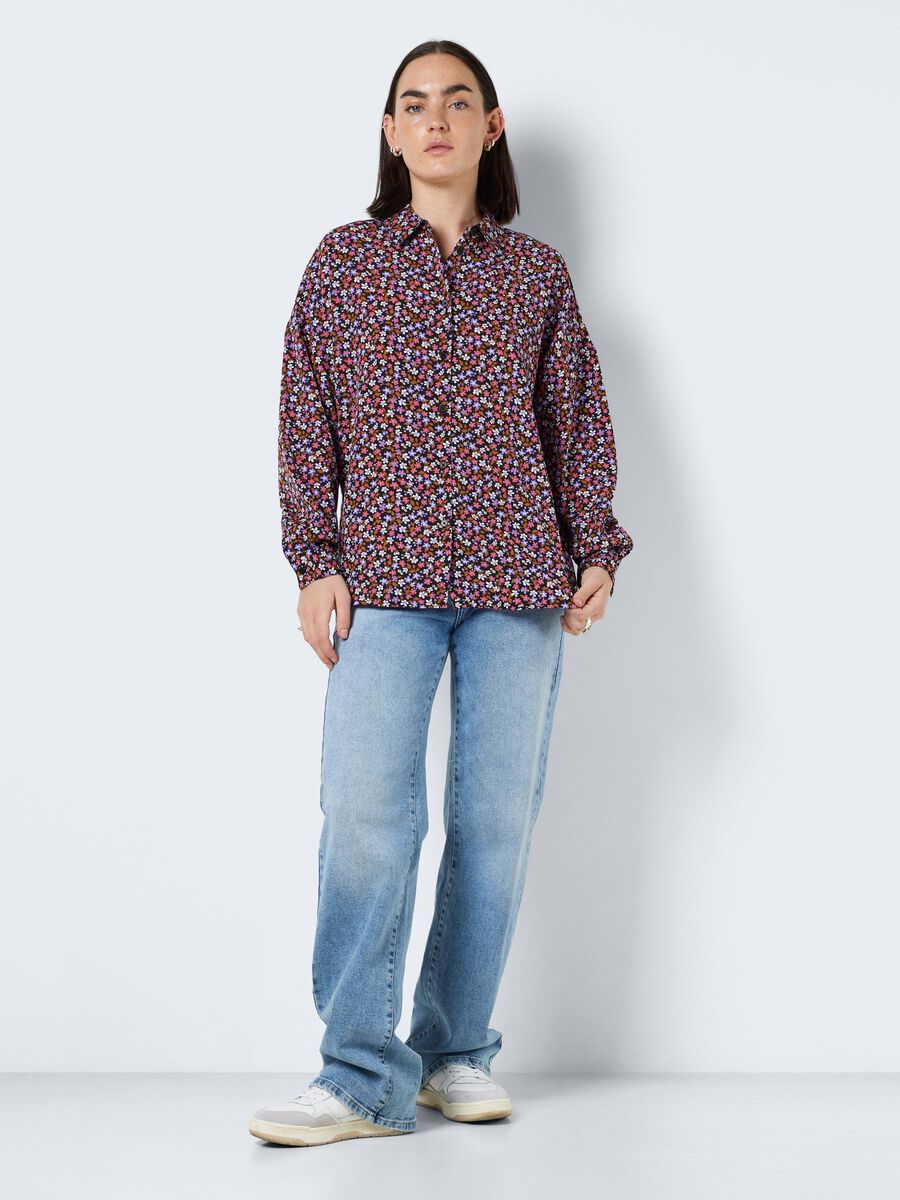 Noisy May FLOWER PRINT SHIRT