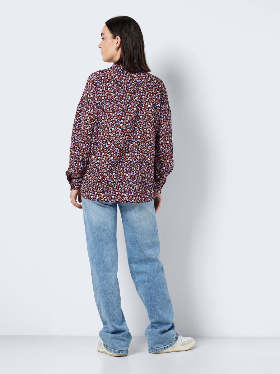 Noisy May FLOWER PRINT SHIRT