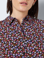 Noisy May FLOWER PRINT SHIRT