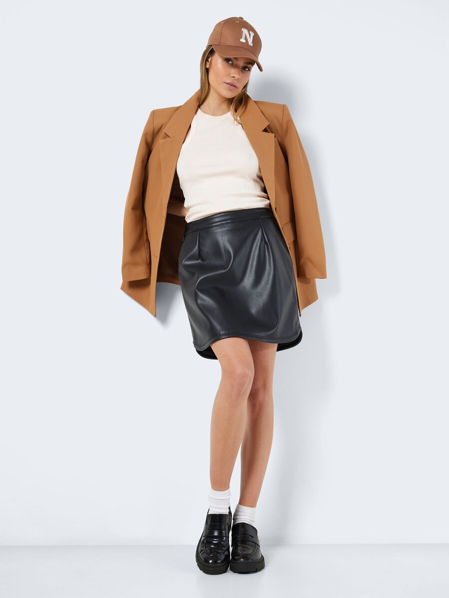 Noisy May SHORT COATED SKIRT
