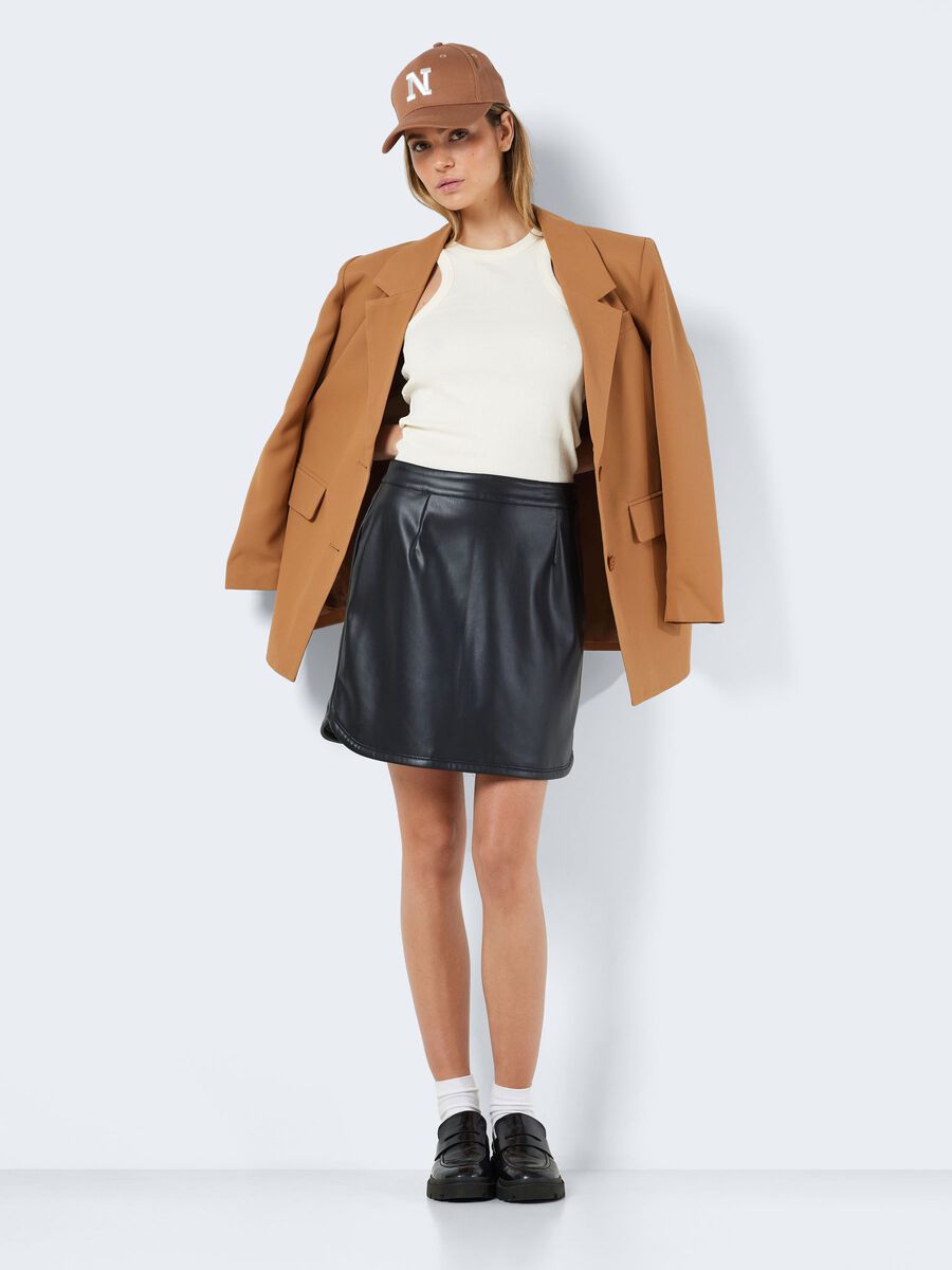 Noisy May SHORT COATED SKIRT