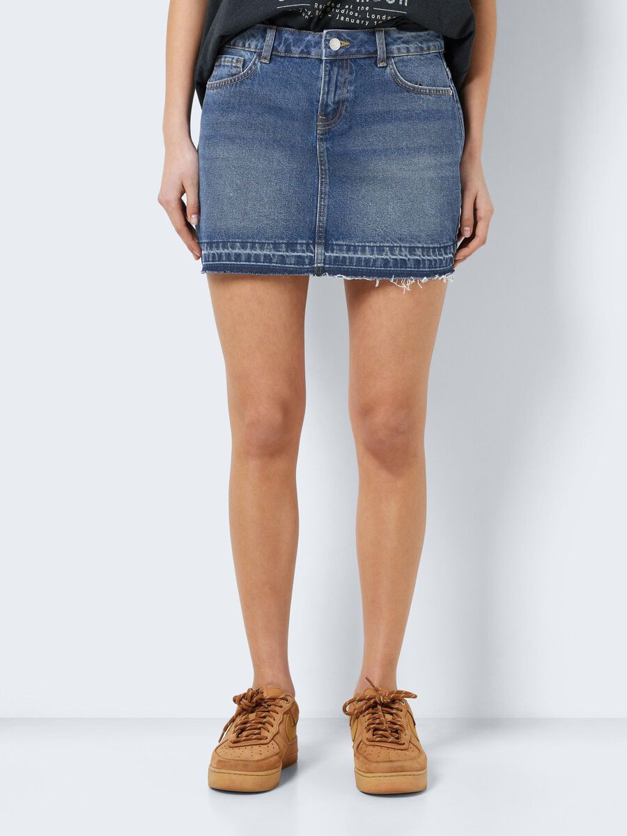 Noisy May LOW WAISTED DENIM SKIRT