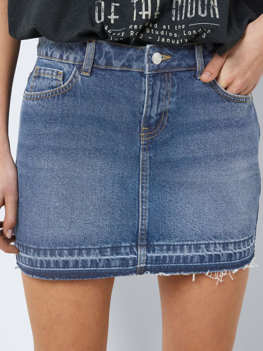 Noisy May LOW WAISTED DENIM SKIRT