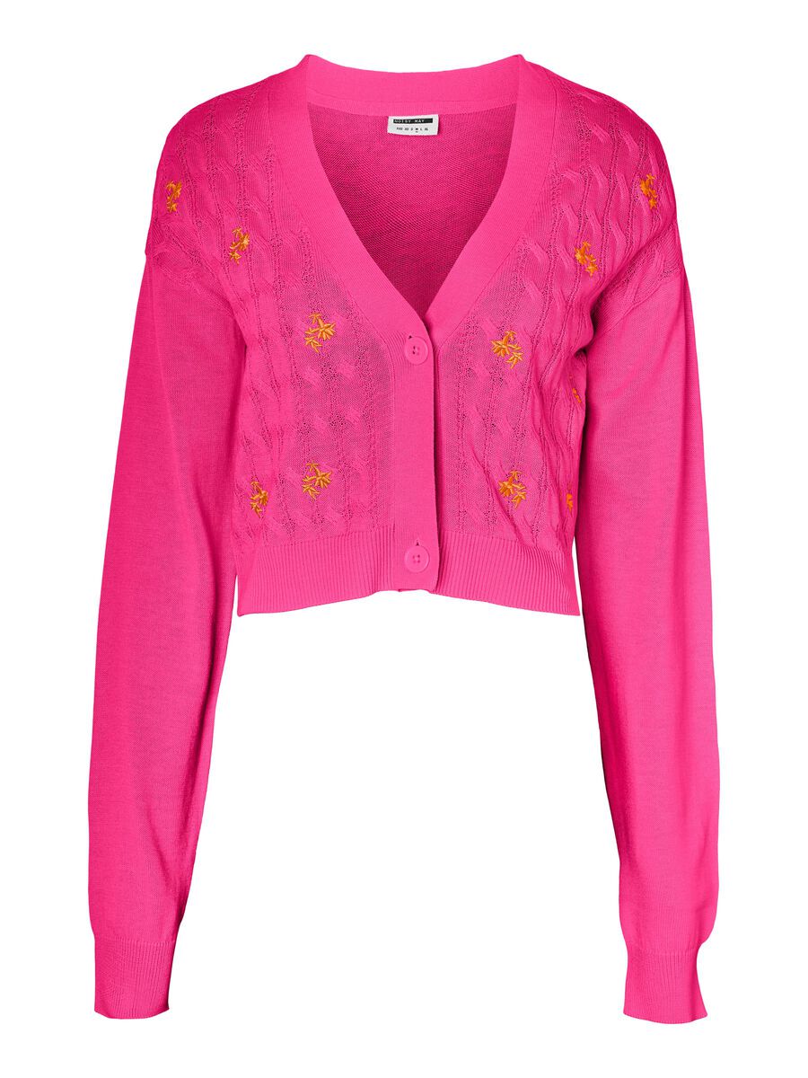 Noisy May EMBROIDERED CARDIGAN