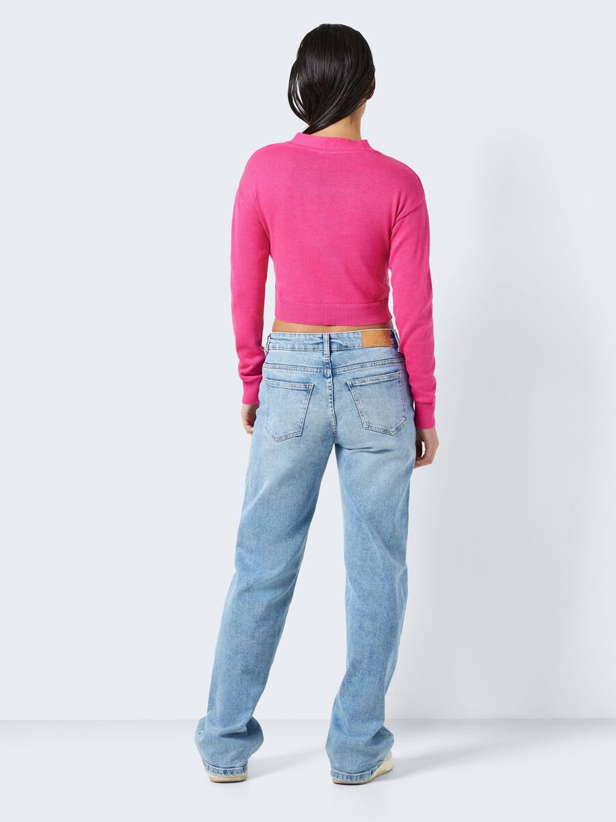 Noisy May EMBROIDERED CARDIGAN