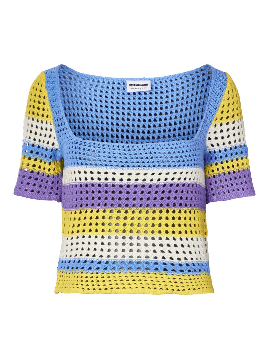 Noisy May CROCHET-LIKE TOP