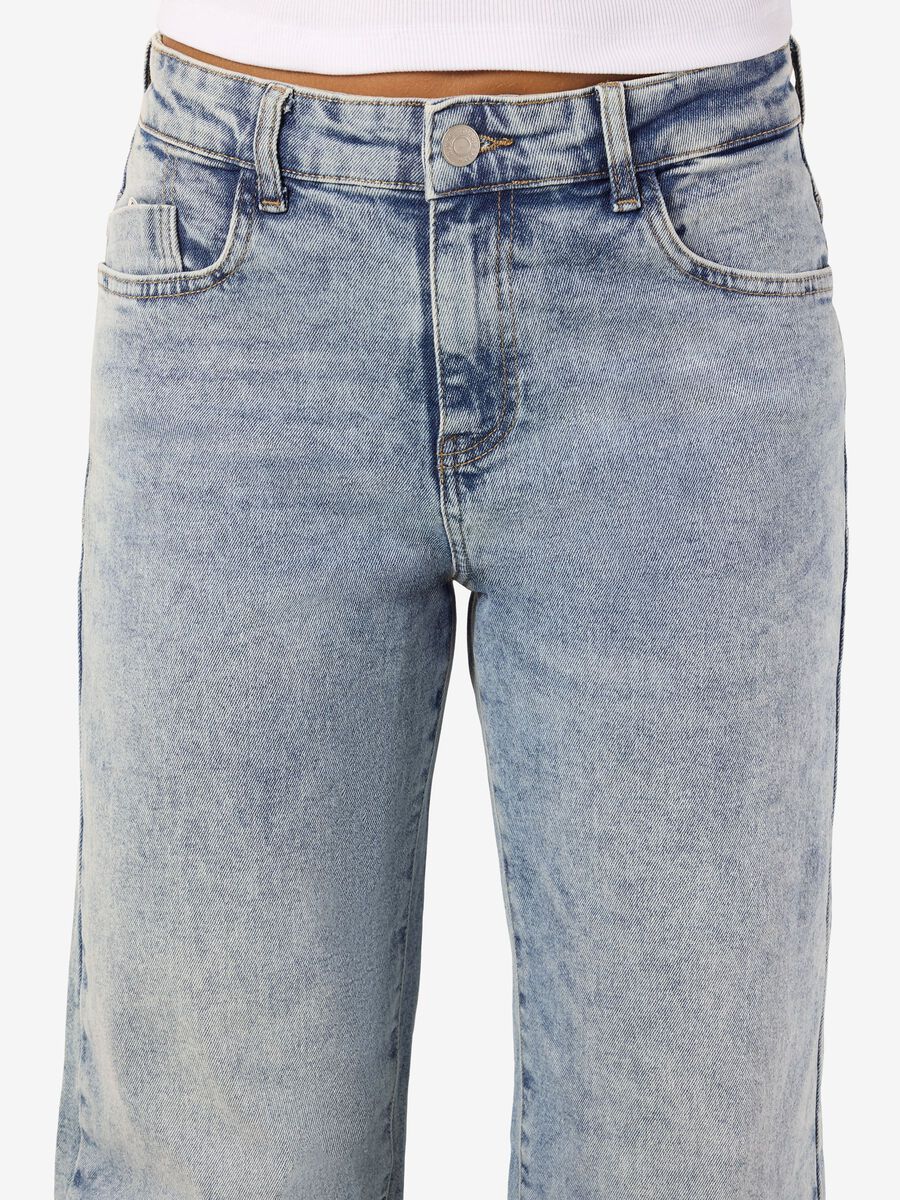 Noisy May NMYOLANDA NORMAL WAISTED WIDE LEG JEANS