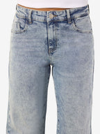 Noisy May NMYOLANDA NORMAL WAISTED WIDE LEG JEANS