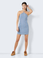 Noisy May HALTERNECK DENIM DRESS