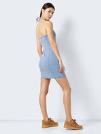 Noisy May HALTERNECK DENIM DRESS