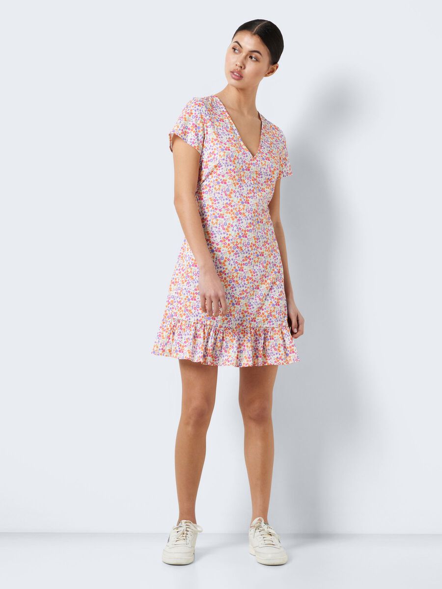 Noisy May SHORT PRINT DRESS