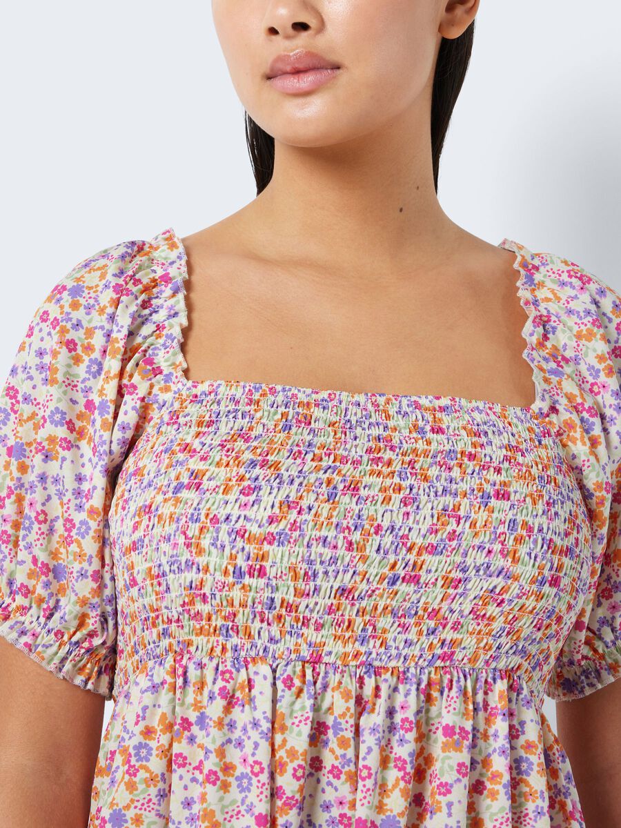 Noisy May PRINTET SMOCK DRESS