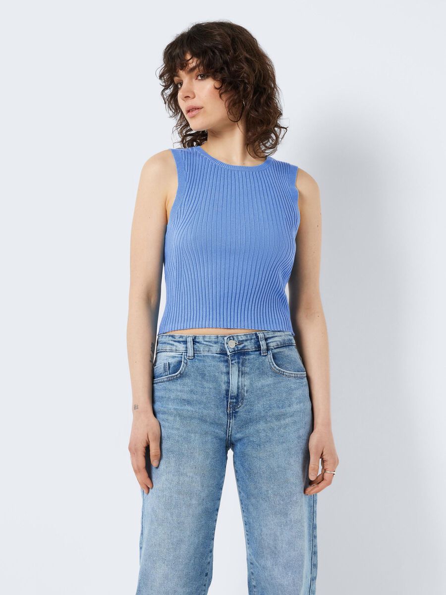 Noisy May SLEEVELESS KNITTED TOP