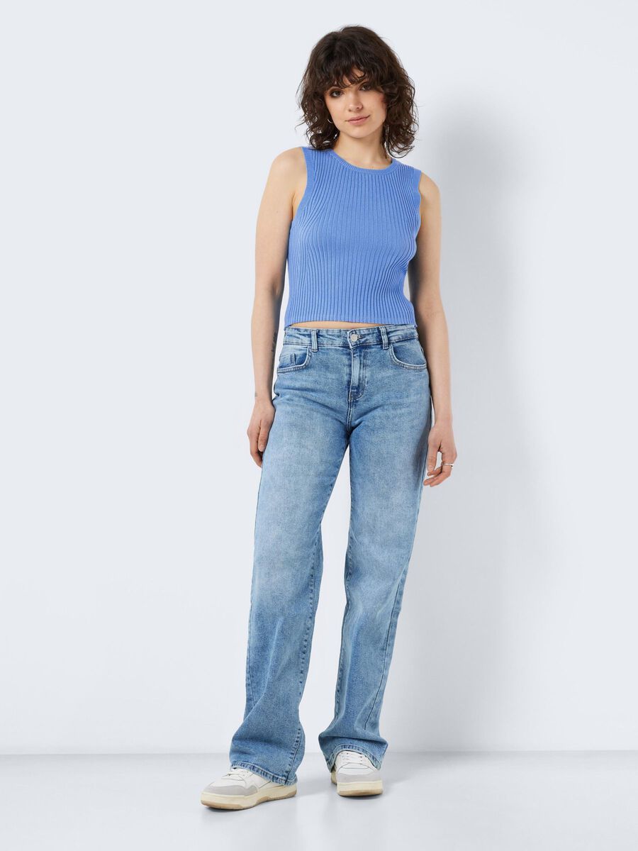 Noisy May SLEEVELESS KNITTED TOP
