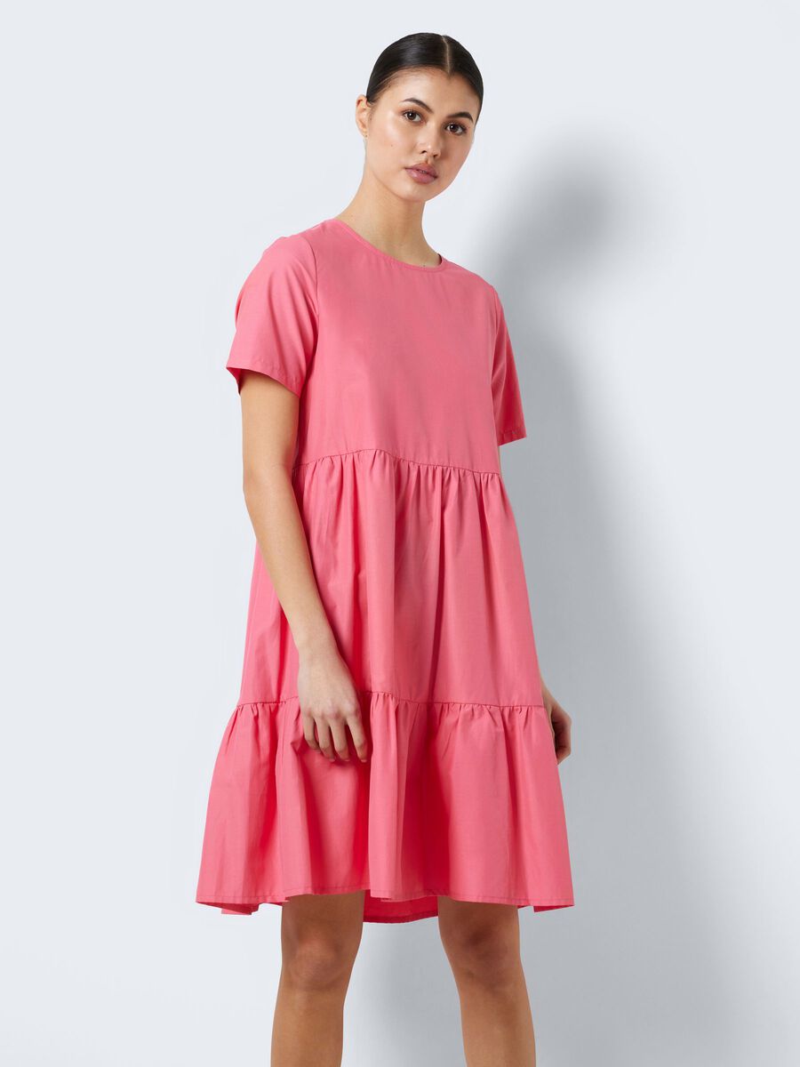 Noisy May SHORT TIERED DRESS