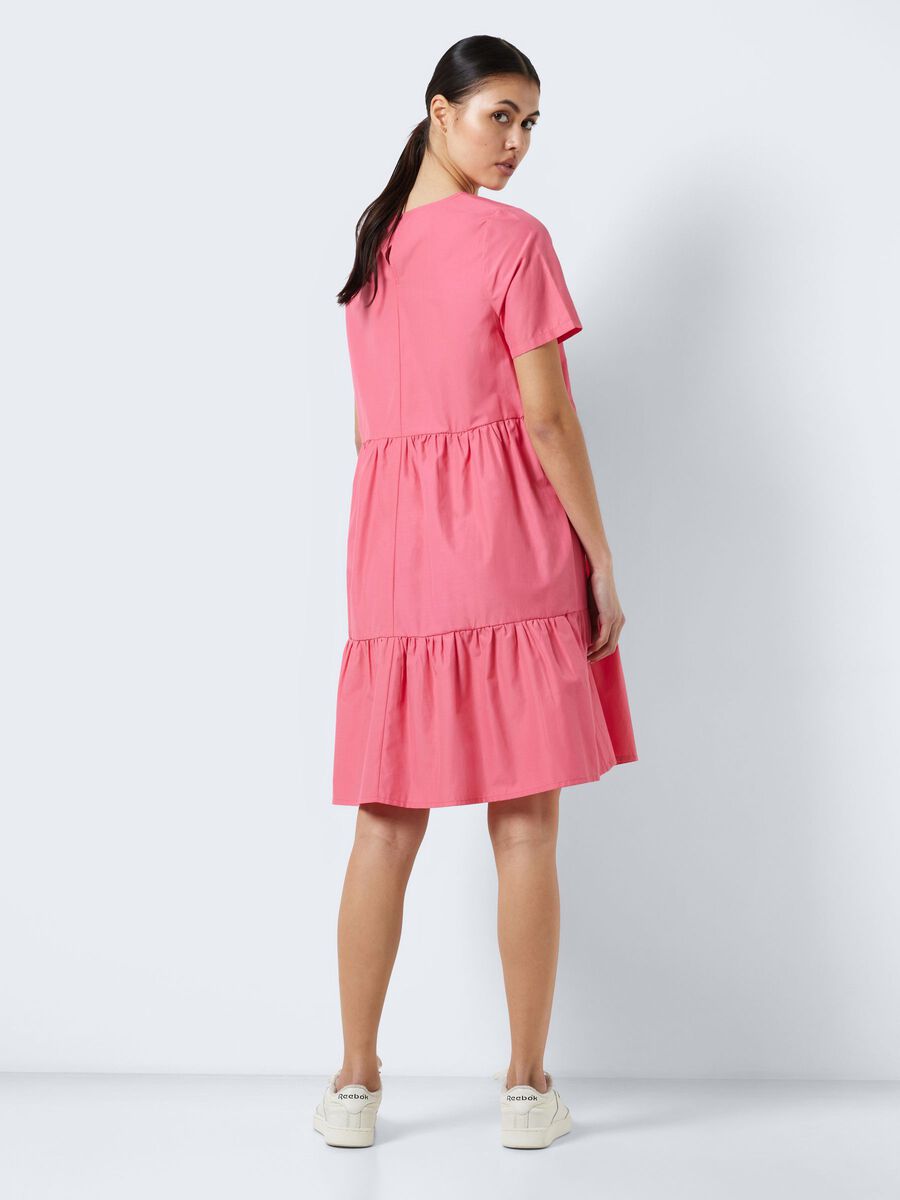 Noisy May SHORT TIERED DRESS