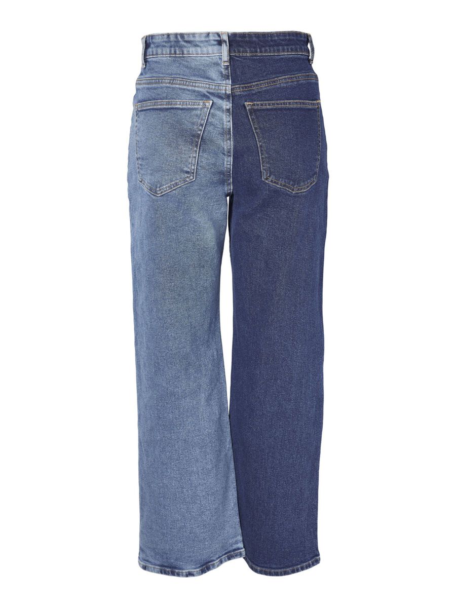 Noisy May TWO-COLOURED HIGH WAISTED JEANS