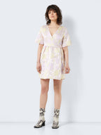 Noisy May TEXTURED WRAP DRESS