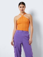 Noisy May KNITTED HALTER NECK TOP