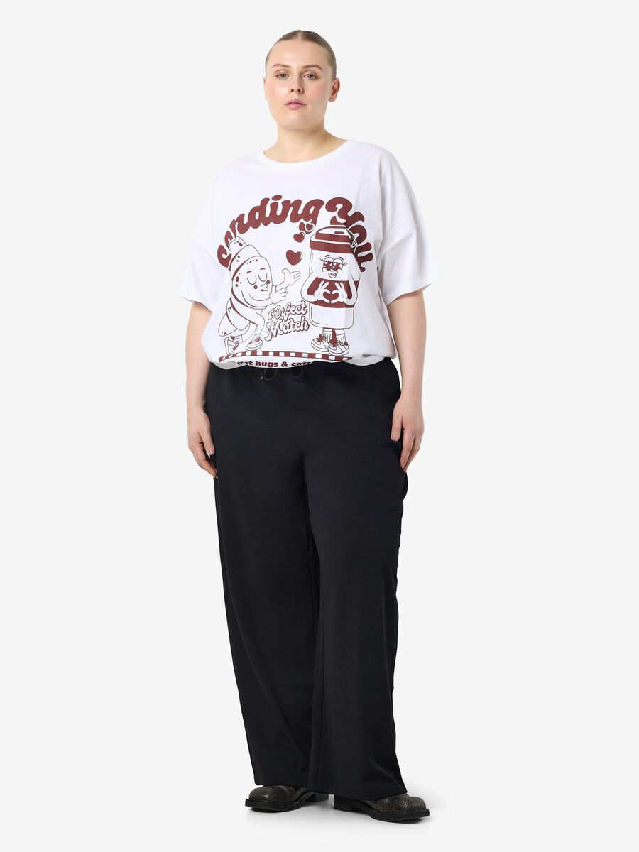 Noisy May CURVE LOOSE FIT TROUSERS