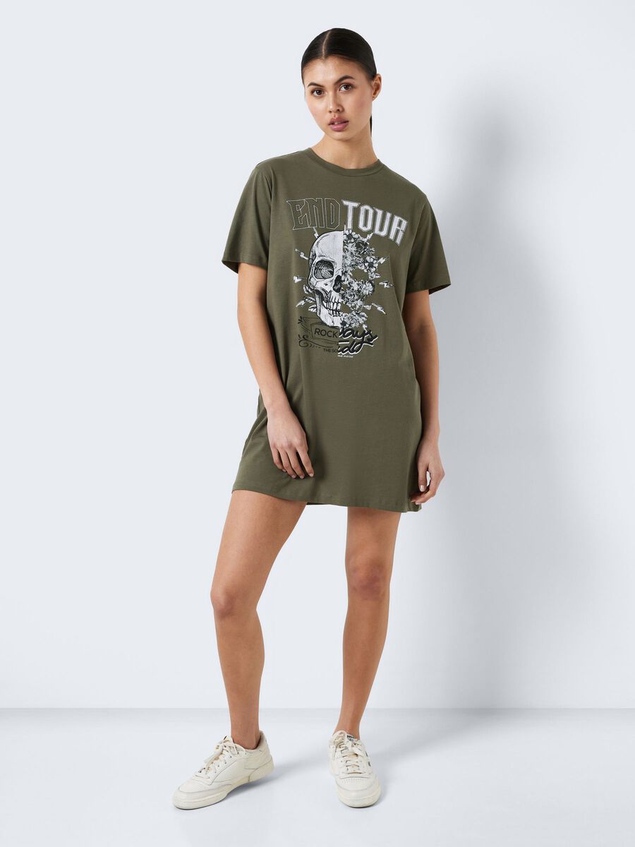 Noisy May SHORT PRINTED DRESS