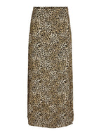 Noisy May LONG LEOPARD PRINTED SKIRT
