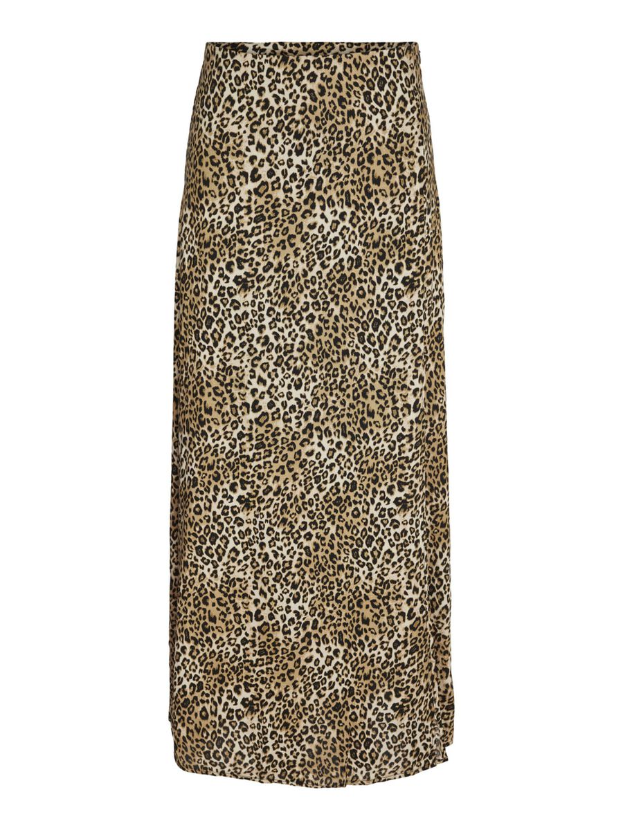 Noisy May LONG LEOPARD PRINTED SKIRT