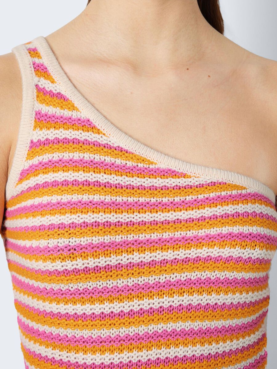 Noisy May KNITTED ONE SHOULDER DRESS