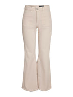 Noisy May NMNAT HIGH WAISTED FLARED JEANS