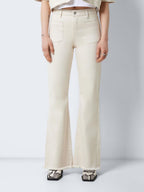 Noisy May NMNAT HIGH WAISTED FLARED JEANS
