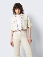 Noisy May SHORT SLEEVED DENIM JACKET