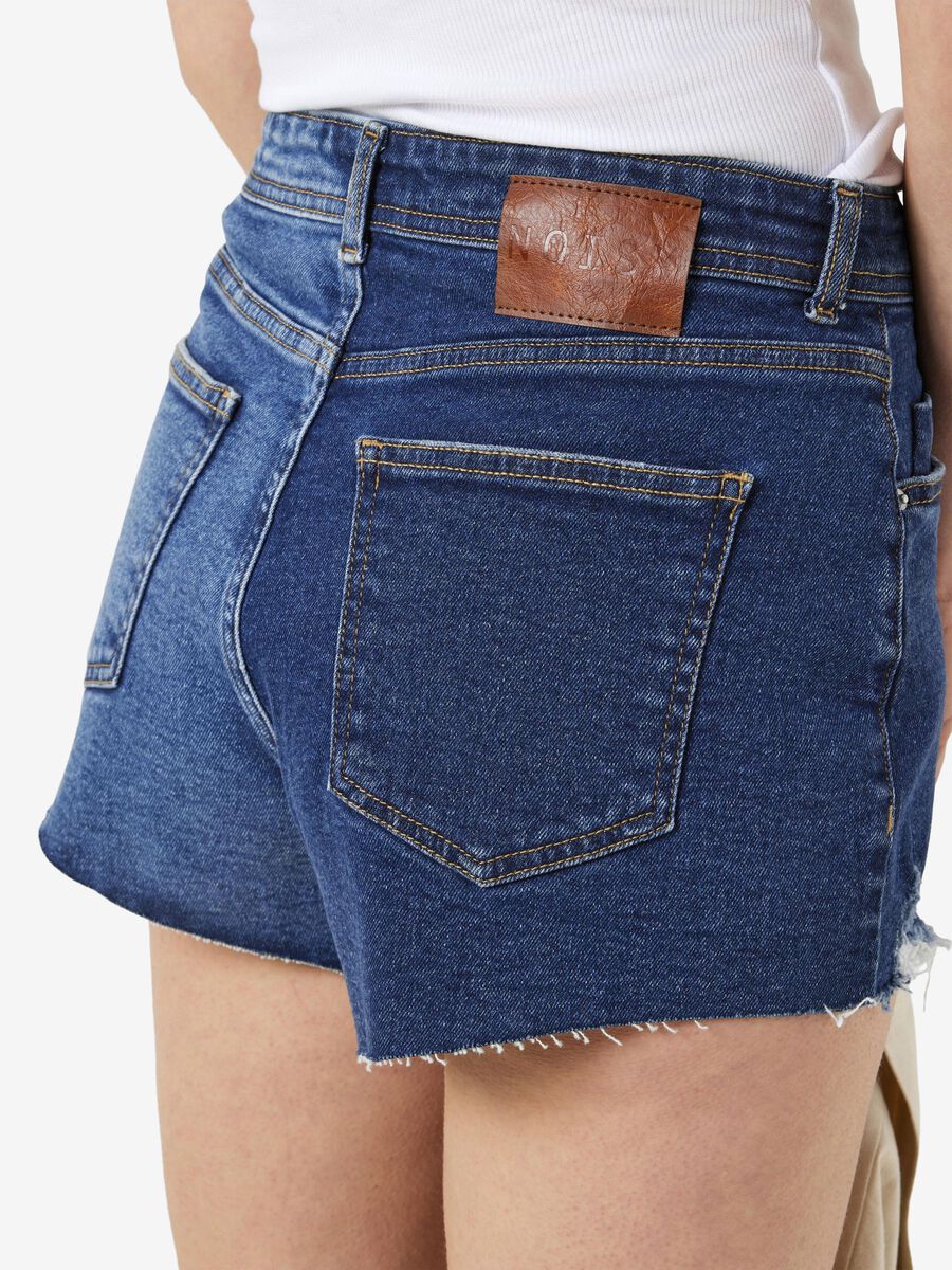 Noisy May MULTI-COLOURED DENIM SHORTS