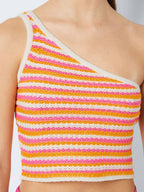 Noisy May KNITTED ONE SHOULDER TOP