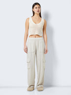 Noisy May KNITTED V-NECK TOP