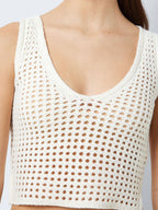 Noisy May KNITTED V-NECK TOP