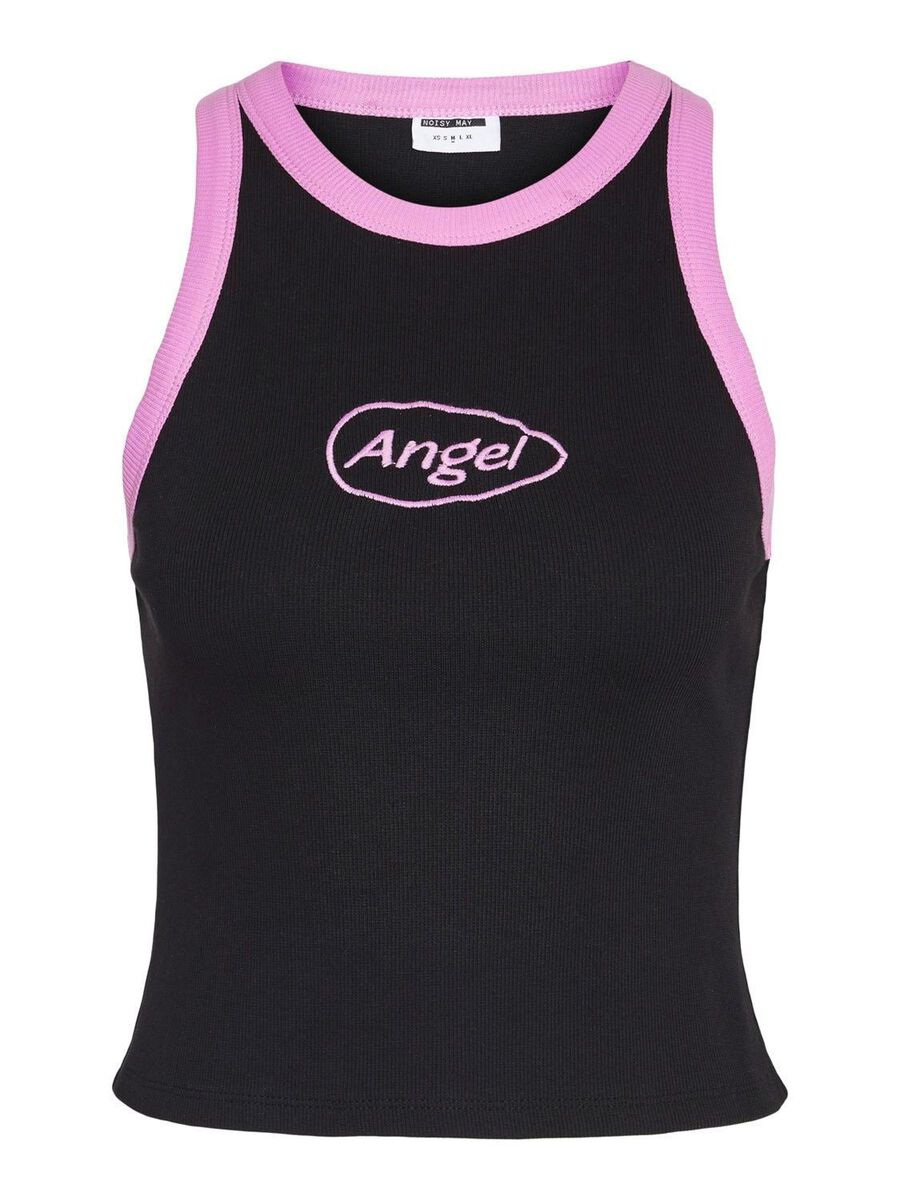 Noisy May EMBROIDERED SLEEVELESS TOP