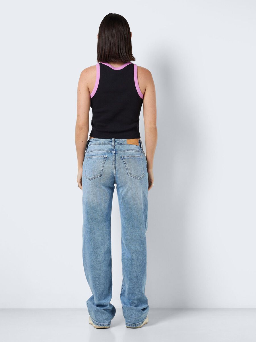 Noisy May EMBROIDERED SLEEVELESS TOP
