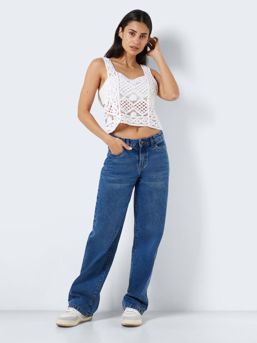 Noisy May CROPPED KNITTED TOP
