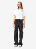 Noisy May HIGH WAISTED FAUX LEATHER TROUSERS